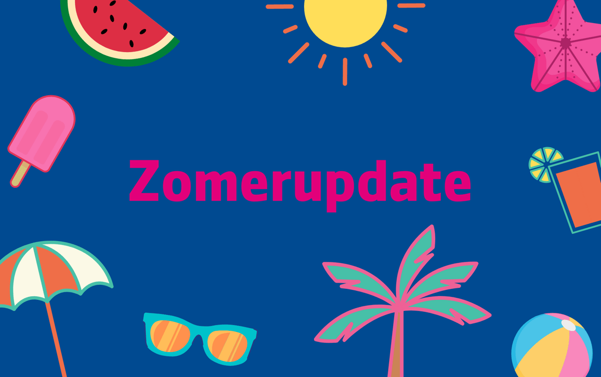 Zomerupdate